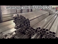 Beëindigt het de Naadloze buis Vierkante Haarscheurtje van SS304L SS321 SS310S SS 4mm X 4mm 20mm X 20mm